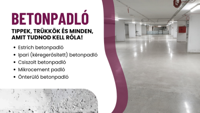 Betonpadló