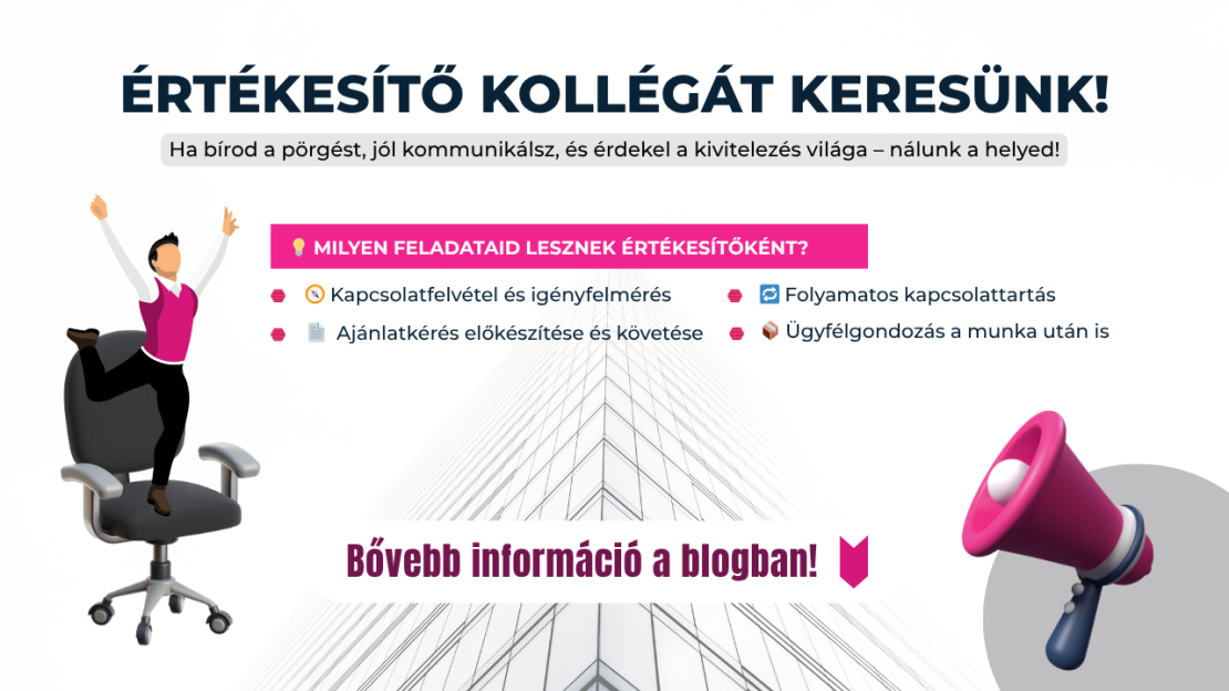 Értékesítő kolléga