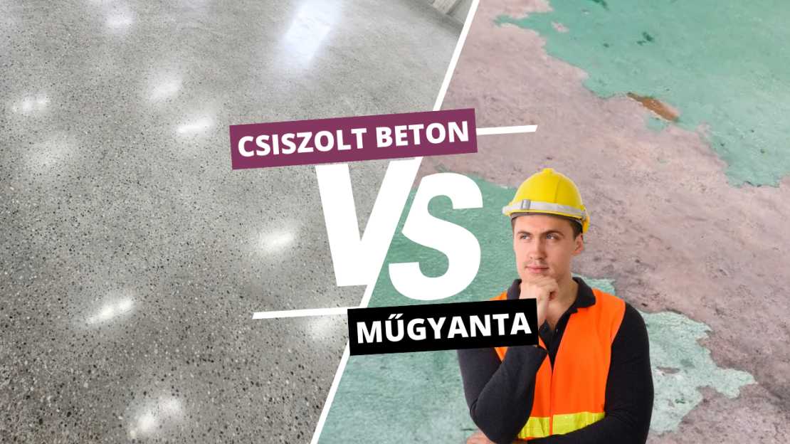 műgyanta vs csiszoltbeton