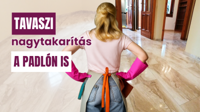 Tavaszi nagytakarítás a padlón is: